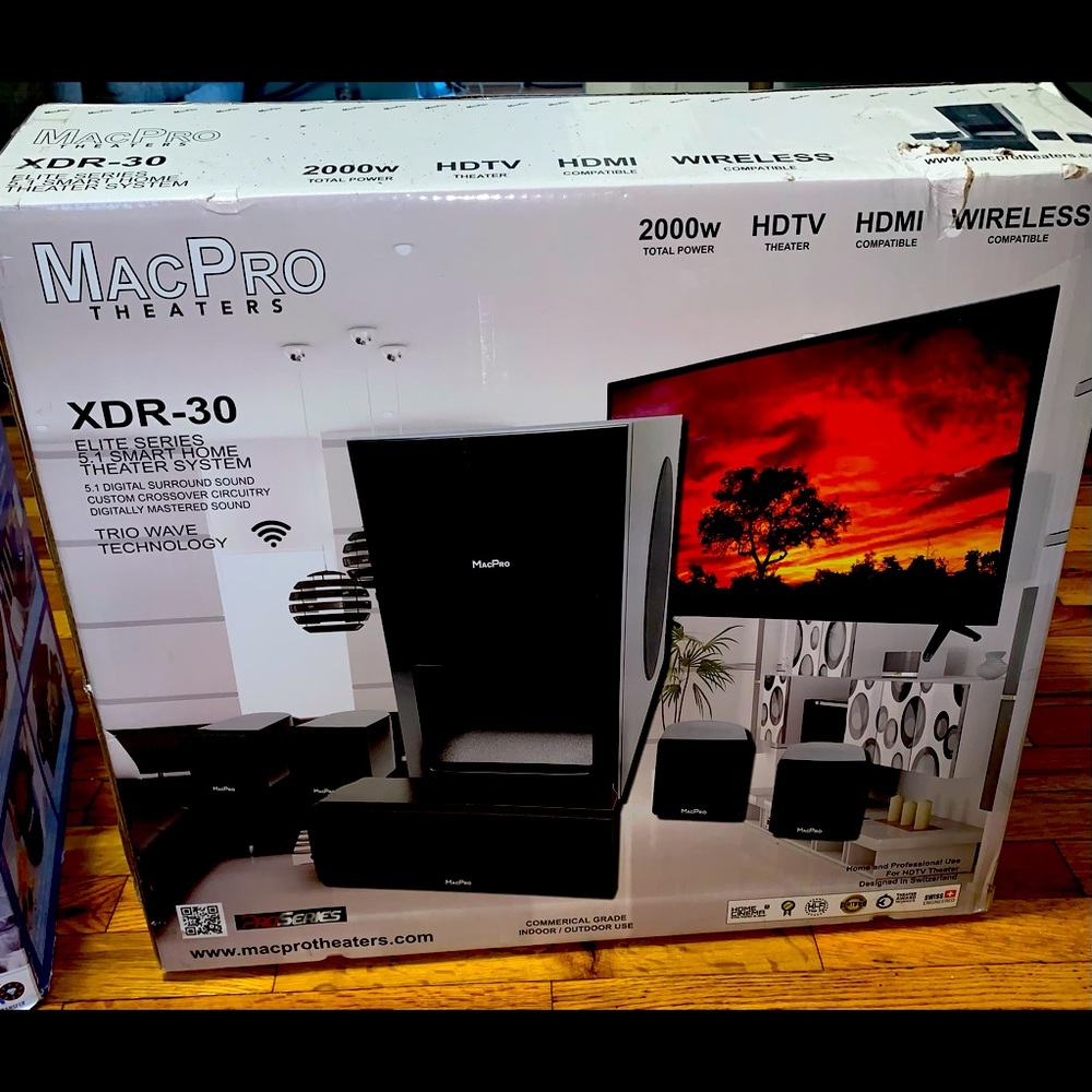 Mac Pro Surround sound system